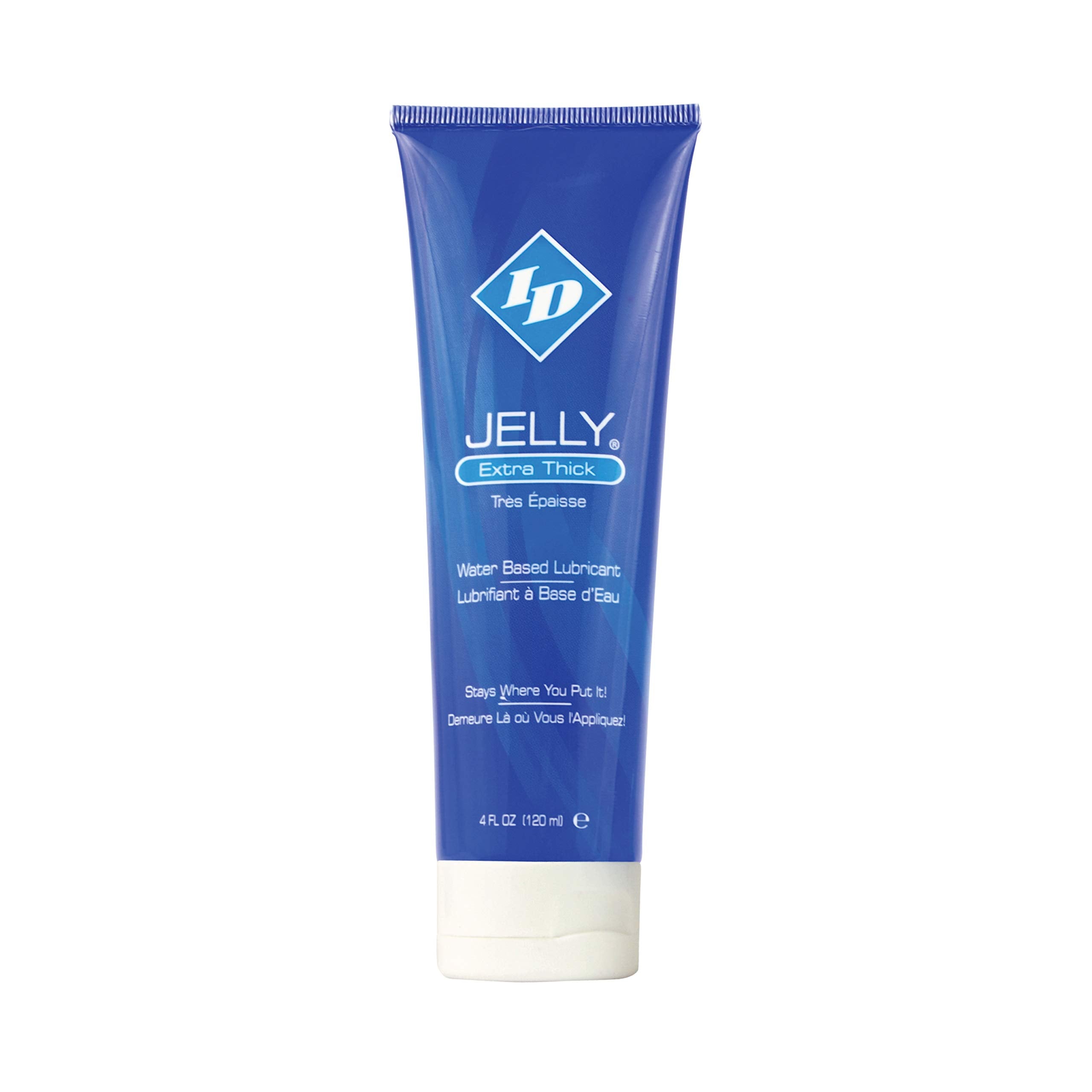 ID Jelly Water Based Personal Lubricant Gel, Made in USA by ID Lubricants for a Thicker Lube That Stays Where You Put It, for Me
