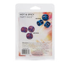 CalExotics Hot & Spicy Party Dice - Sex Games for Couples - Sexy Adult Toys - Novelty Anniversary Gifts for Him or Her