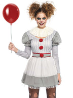 Leg Avenue 2Pc Creepy Clown, Includes Str Multicolor Color