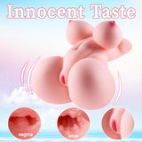 Hsouela 1.65lb Mini Sex Dolls Small Male Masturbator Male Stroker, Sex Toys for MenAss Toy Mini Pocket Pussy Small Sex Doll Real
