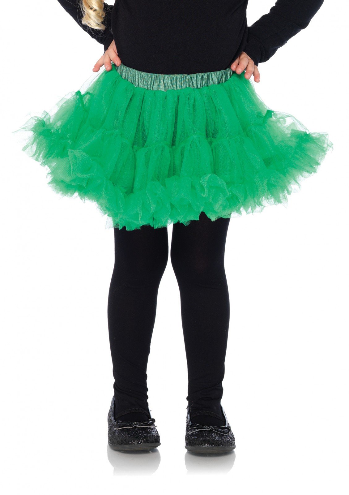 Girl petticoats MED/LGE GREEN