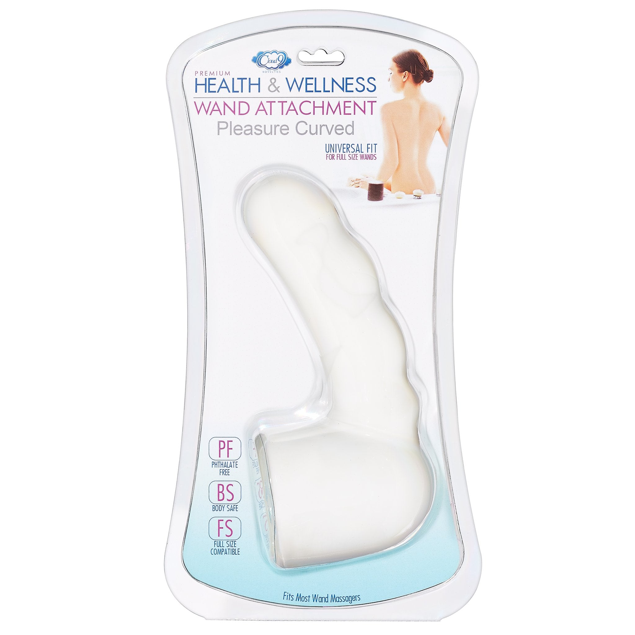 Cloud 9 Novelties Full Size Wand Attachment Curved
