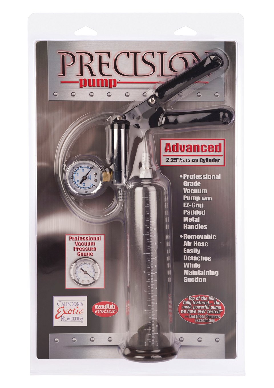 California Exotic Novelties Precision Pump Advanced 1, Clear