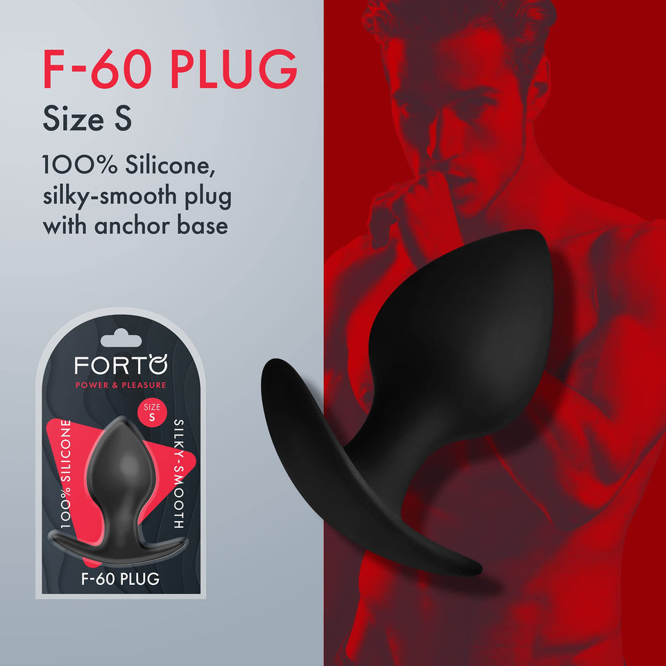 F-60 Spade Butt Plug for Women & Men | Anal Plug Set Expert & Beginner | Prostate Massager Toy | Anal Dilator | Erotic Anal Plug