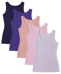 Sexy Basics Womens Cotton Stretch Tank Tops | Multi Packs & Colors Sport Tanks