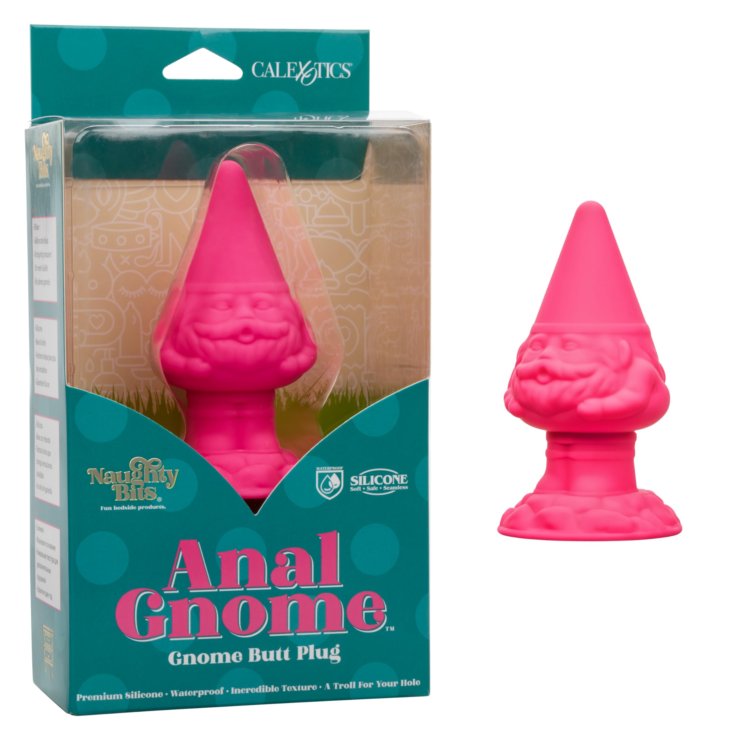 CalExotics Naughty Bits Anal Gnome Butt Plug - SE-4410-42-3