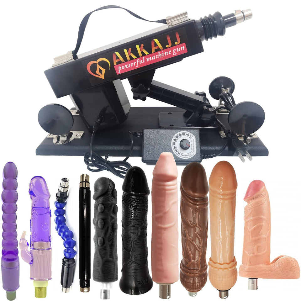 Adult Machine Sex Tools & Equipment Electric Sex Machine Different Amazing Magic Conneting Personal Sex Wands Black