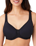Wacoal Womens Basic Beauty Contour T-Shirt Bra, Black, 38G