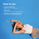 Lelo Beads Kegel Balls For Women Of All Ages - Premium Silicone Exercise Weighted Balls With String (Mini)