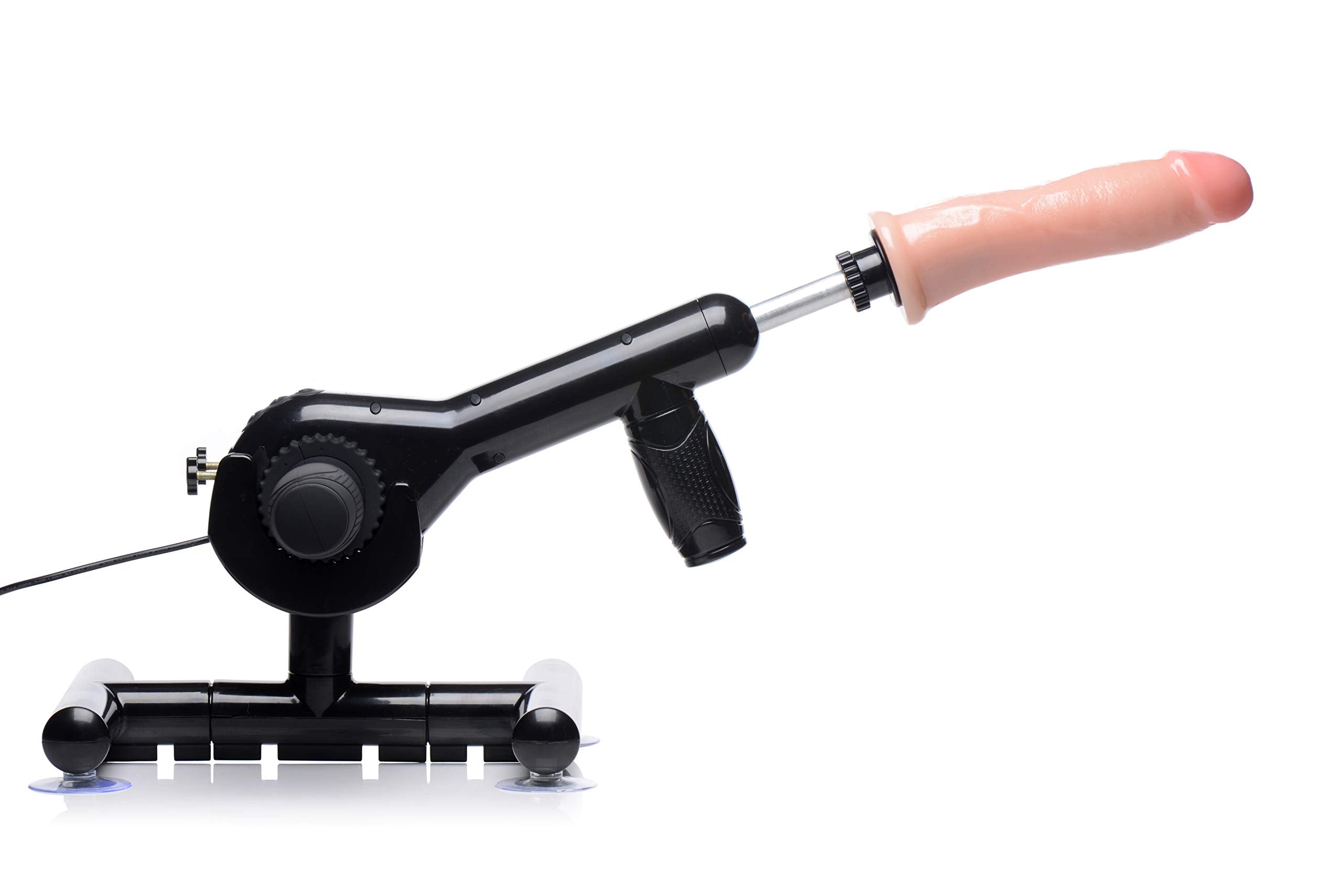 LoveBotz Pro-Bang Sex Machine with Remote Control, Black, (AG568)