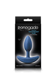 Renegade Heavy Weight Anal Butt Plug Small - Blue