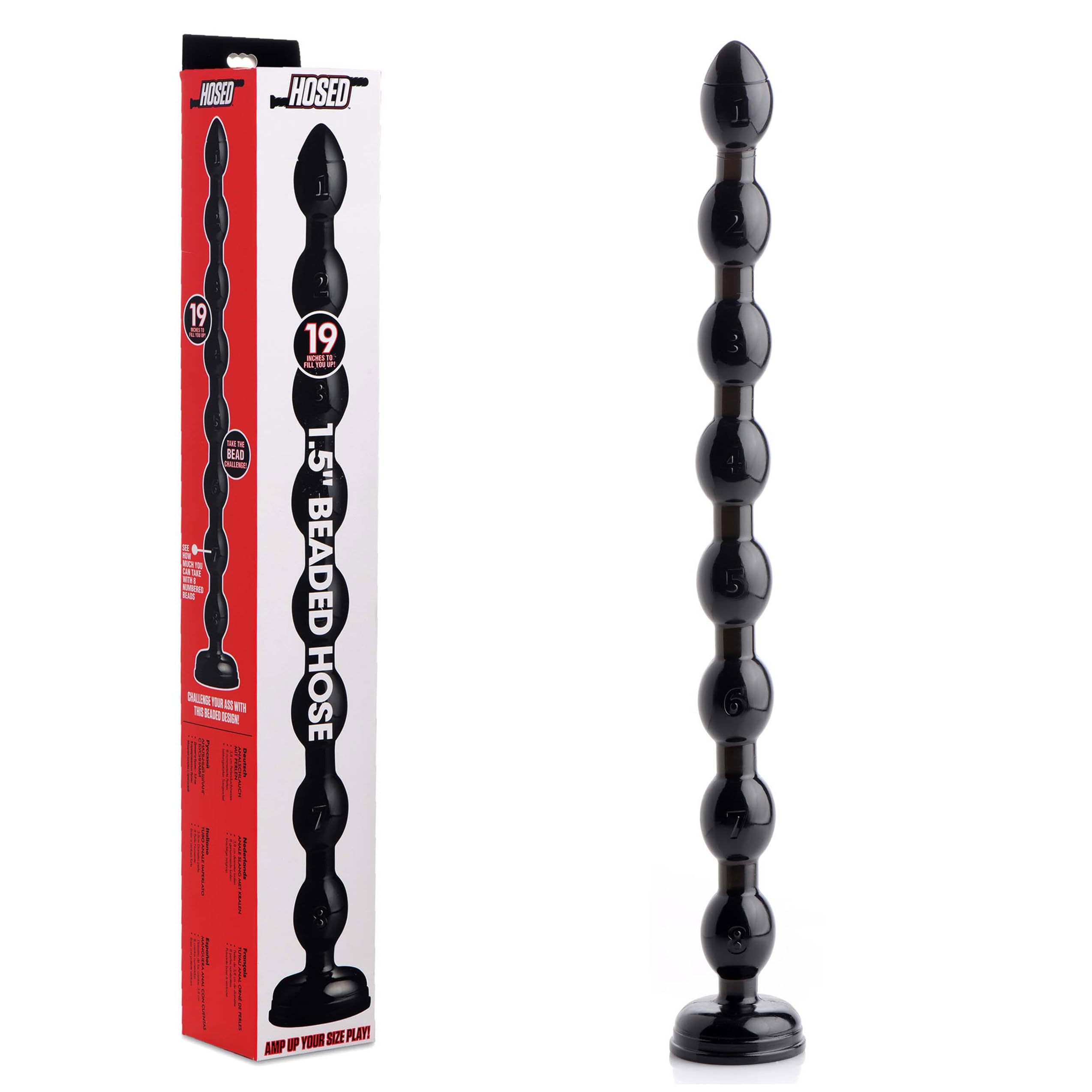 Hosed 1.5In Beaded Hose - 19In Long