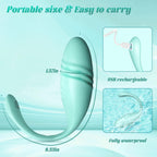 Sex Toys Remote Control Vibrator, 3 in 1 Thrusting Egg Vibrators for Women Couple, Long Distance Vibrator with 9 Thrusting & Vib