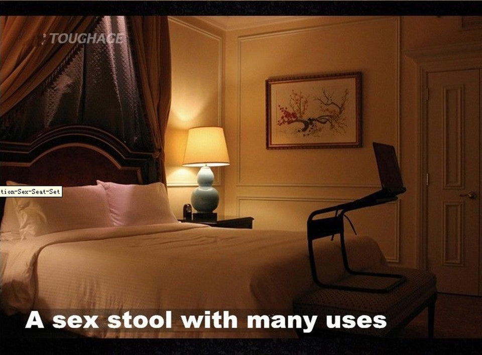 Vier Decadence Bounce Weightless Sex Stool / Multifunction Sex Seat Set