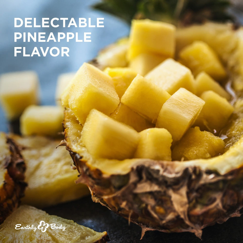 Candle 3-In-1 Heart Edible Pineapple Breeze 4.7 Oz