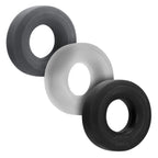 Hunkyjunk Huj3 C-Ring 3 Pk - Tar  Multi