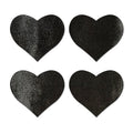 Pastease Petites Liquid Hearts Black 2Pk