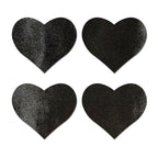 Pastease Petites Liquid Hearts Black 2Pk