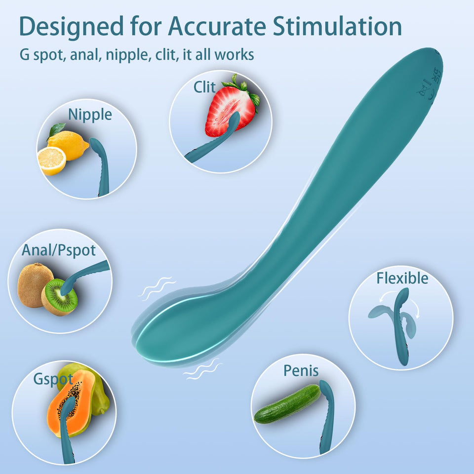 Clitoris G-Spot Vibrators for Women Pleasure - Adult Sex Toys Nipple Clitoral Anal Massager with 10 Powerful Vibrating Modes, Wa