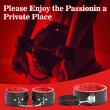 BDSM Bondage Restraints for Adult Toys, 12 Pcs Bondage Gear and Accessories Sex Toys for Women and Couples