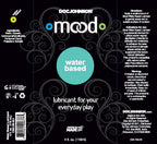 Doc Johnson Mood - Water-Based Lube - Easy To Wash Off Toys And Body Parts - Compatible With All Condoms And Toys - 4 Fl Oz (118