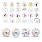 Date Night Dice Gifts for Boyfriend Girlfriend Couple Sex Dice Movie Food Dice Anniversary for Him Her Romantic Birthday Gift fo