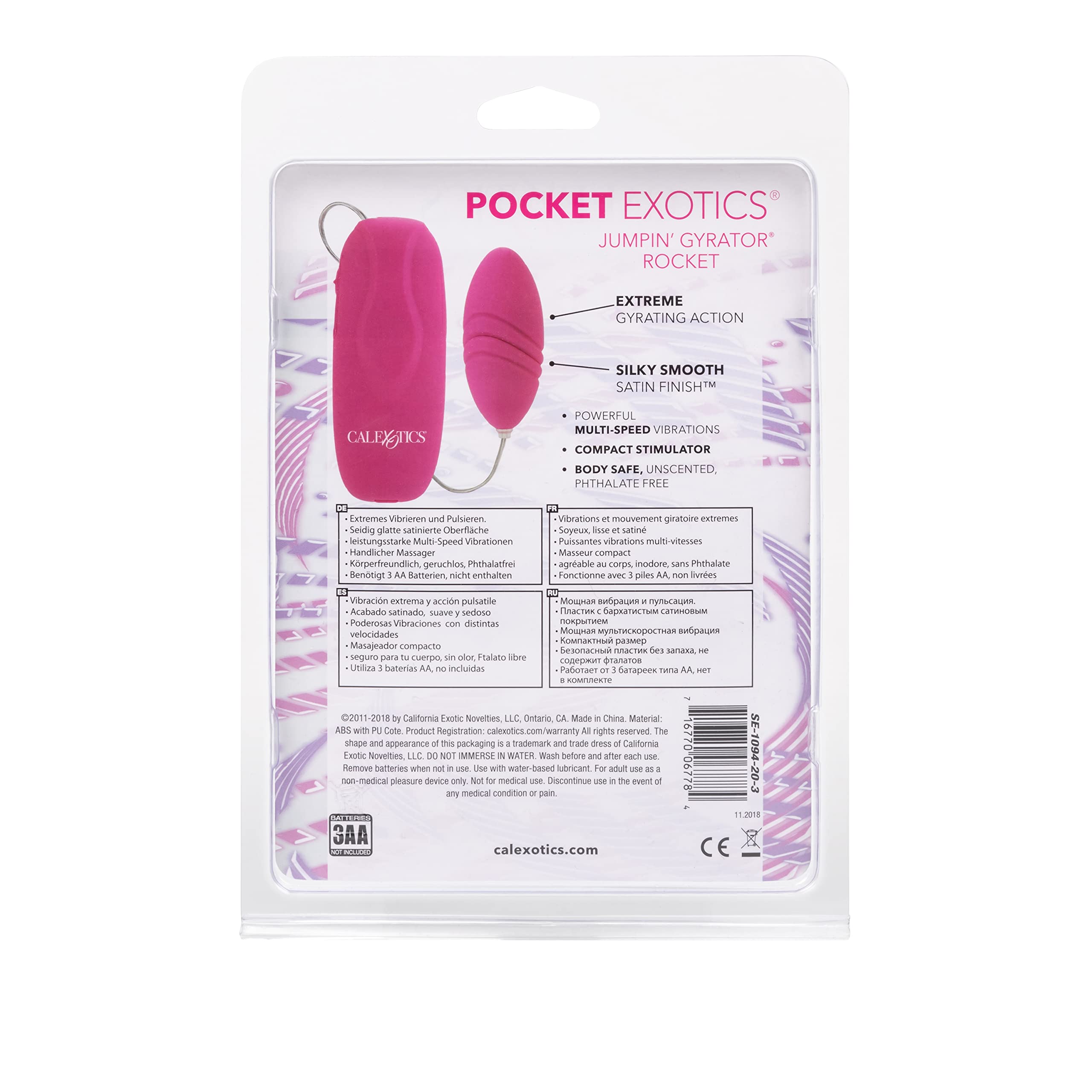 Calexotics Jumpin Gyrator Rocket Blue