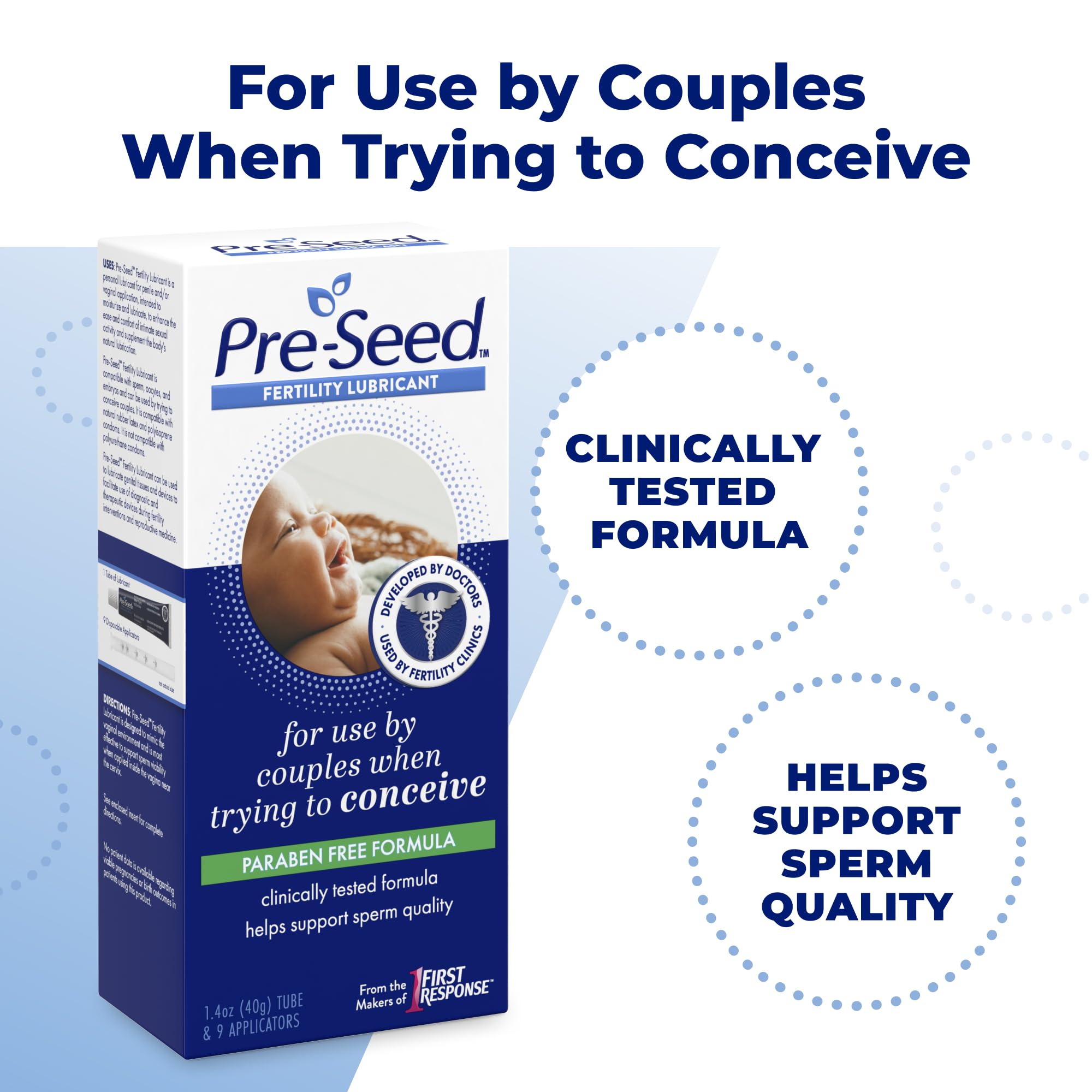 Pre-Seed Fertility Lubricant, For Use By Couples Trying To Conceive