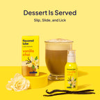 Hello Cake Vanilla Chai Flavored Personal Lubricant - Water-Based Lube - No Aftertaste, Easy Clean-Up - Vegan, Sugar-Free, Glute