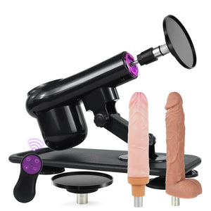 Sex Machine Thrusting Automatic Dildo Machine, HAKORITOR Free Hand Powerful Thrusting Sex Machine for Women with Suction Cup Ada