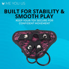 Me You Us Adjustable Harness Black