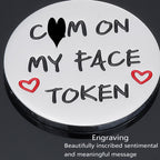 Naughty Gifts for Couples Token Adult Valentines Day for Him And Her Best Funny Boyfriend Tokens for Husband