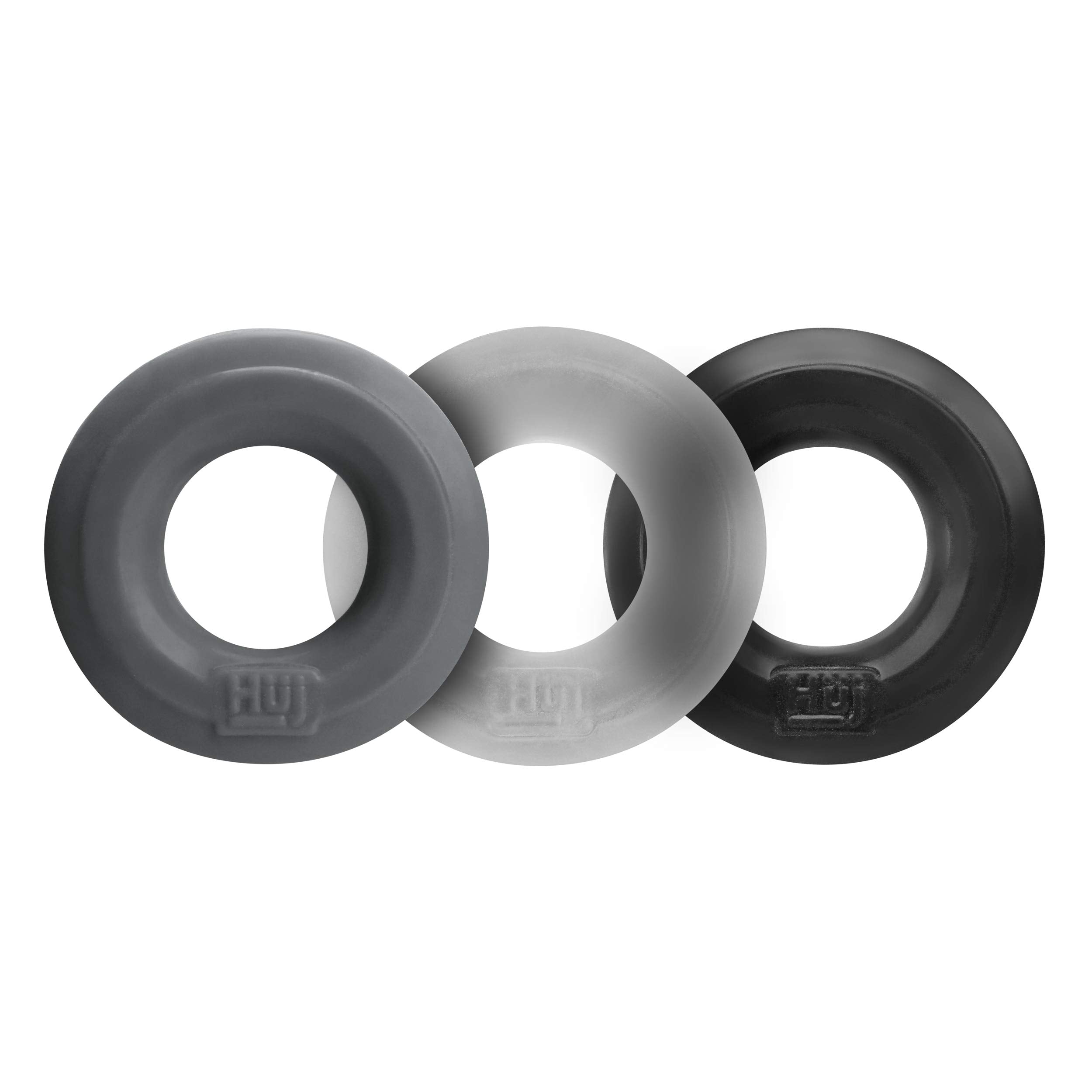 Hunkyjunk Huj3 C-Ring 3 Pk - Tar  Multi