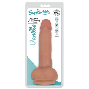 Easy Riders 7 Inch Slim Dong With Balls - Vanilla