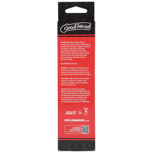 Doc Johnson Goodhead - Oral Delight Gel - Mouth Watering Watermelon (4 Oz.113G)