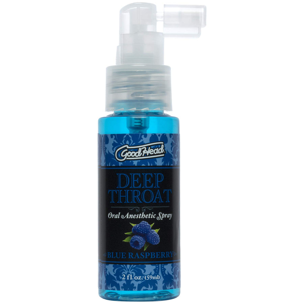 GoodHead Deep Throat Spray Blue Rasp