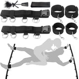 SEXY SLAVE Bondage Adult Sex Toys Sex Restraints, Strict Bed Restraint Kit, Under Mattress Restraint Bondage Set with Wrist Ankl