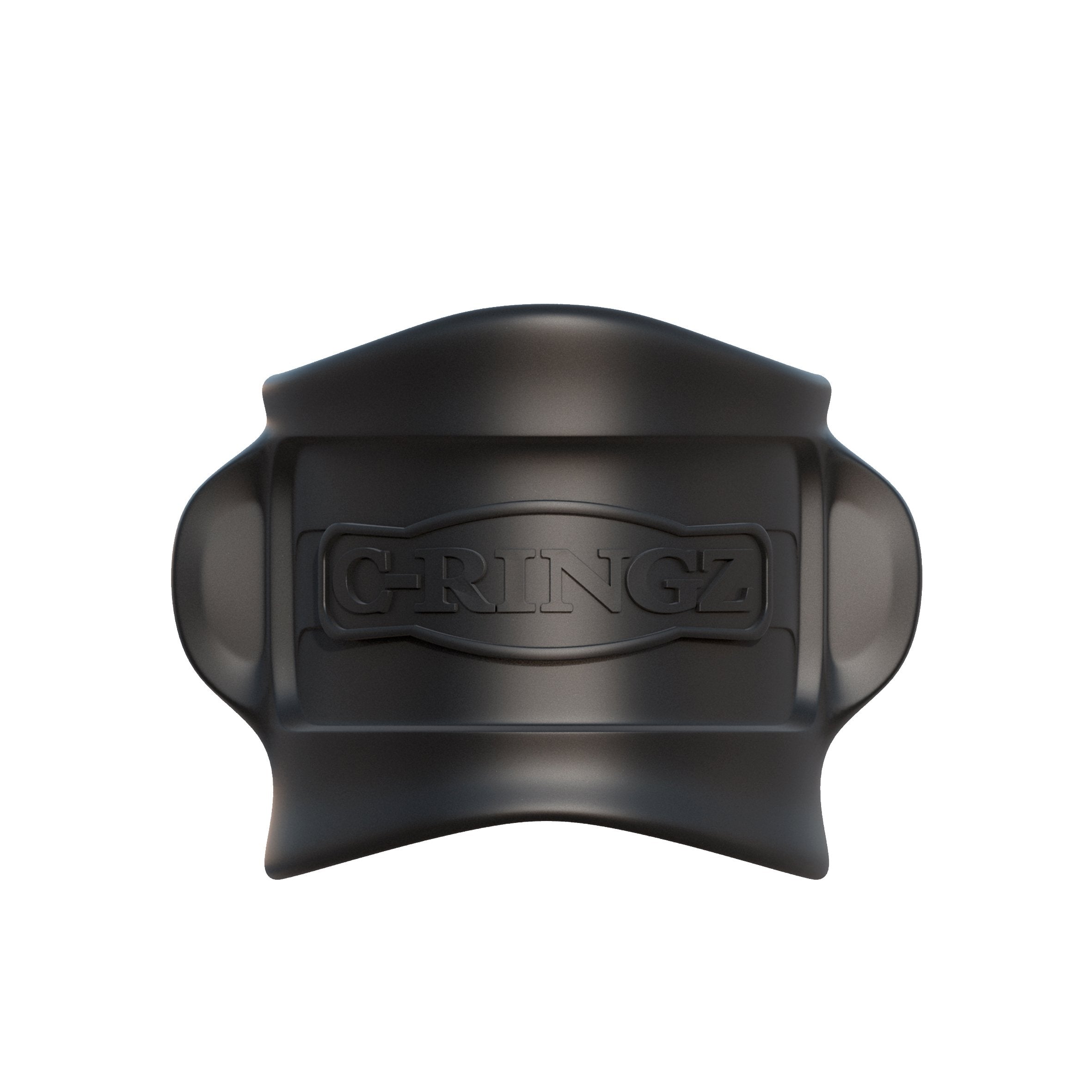 Pipedream Fantasy C-Ringz Silicone Ball Stretcher Dildo, Black, 1 Pound