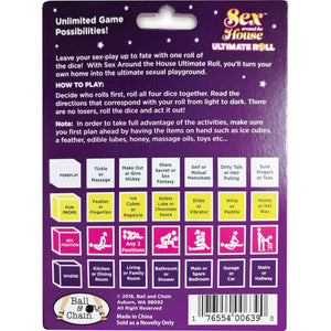 Sex Around The House Ultimate Roll - Dice Game