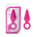Blush Novelties Candy Rimmer - Puria Platinum Silicone 4.5 Butt Plug - Ultrasilk Smooth - Tapered Design - 1.25 Max Width - Stur