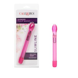 CalExotics Slender Tulip Wand Massager, Magenta
