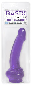 Basix Rubber Works 10-Inch Dong Purple