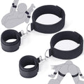 BDSM Bondage Sex Toys Restraints, Couples Sex Toy Handcuffs Adjustable Sex Cuffs Sex Restraints Straps Wrist-to-Thigh, Restraint