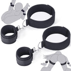BDSM Bondage Sex Toys Restraints, Couples Sex Toy Handcuffs Adjustable Sex Cuffs Sex Restraints Straps Wrist-to-Thigh, Restraint