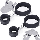 BDSM Bondage Sex Toys Restraints, Couples Sex Toy Handcuffs Adjustable Sex Cuffs Sex Restraints Straps Wrist-to-Thigh, Restraint