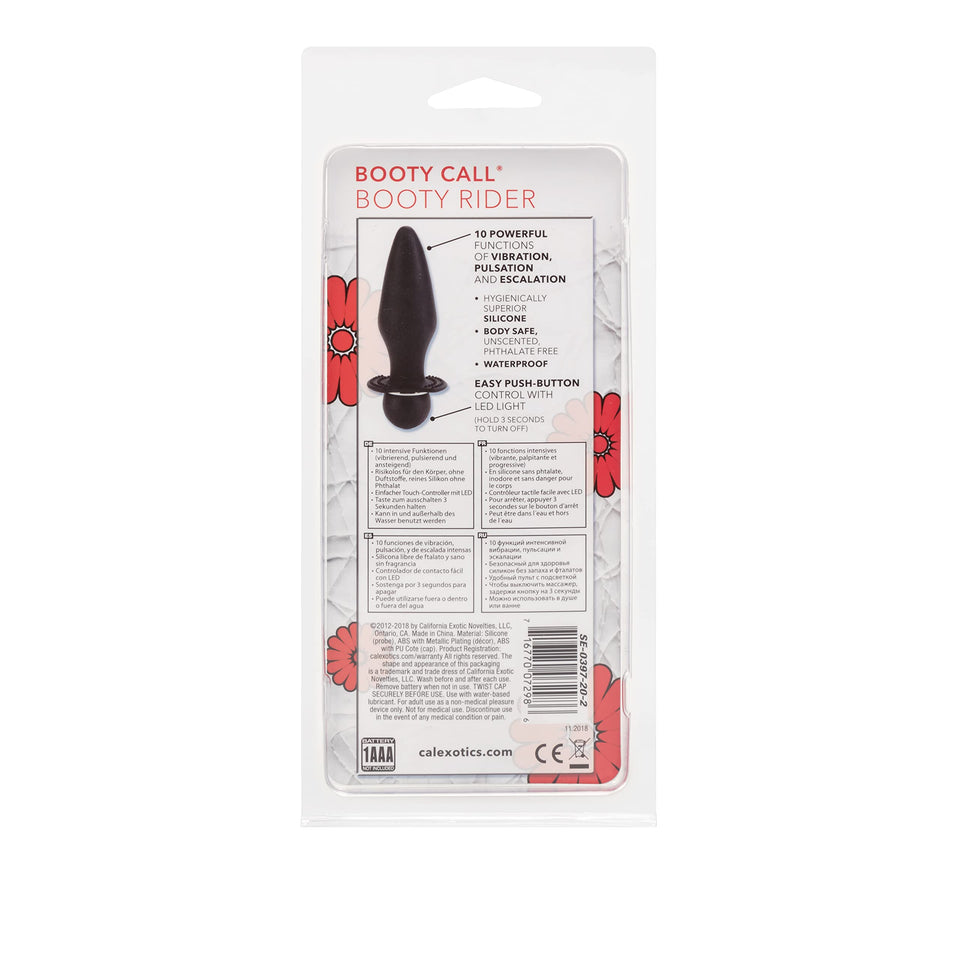 California Exotic Novelties Booty Call Booty Rider, Black, 0.21 Pound