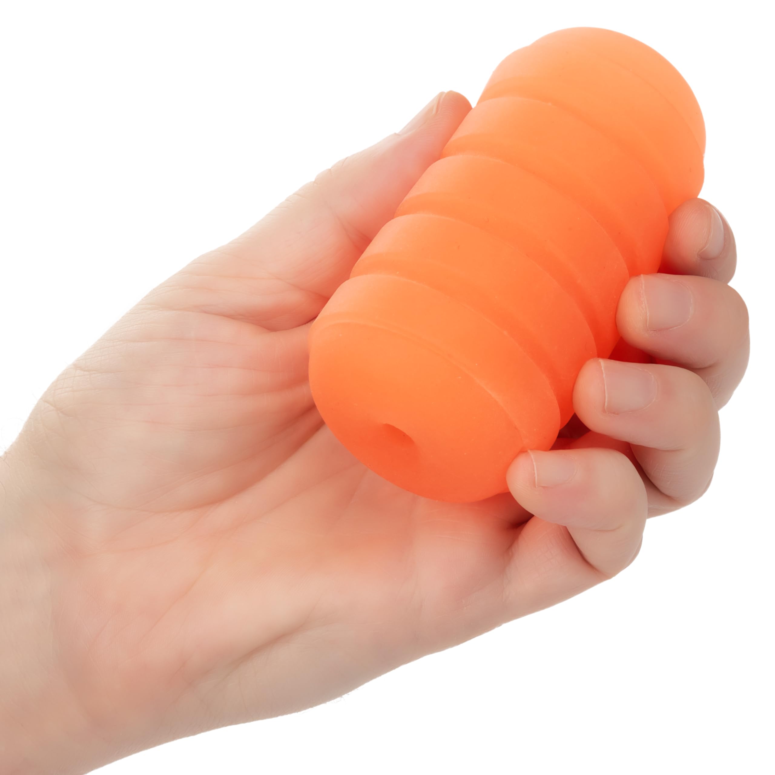 Pop Sock Ribbed - Orange