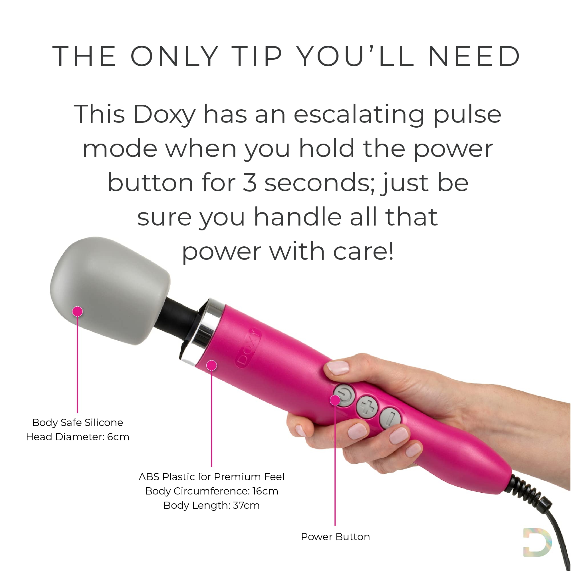 DOXY MASSAJEADOR ROSA - ST