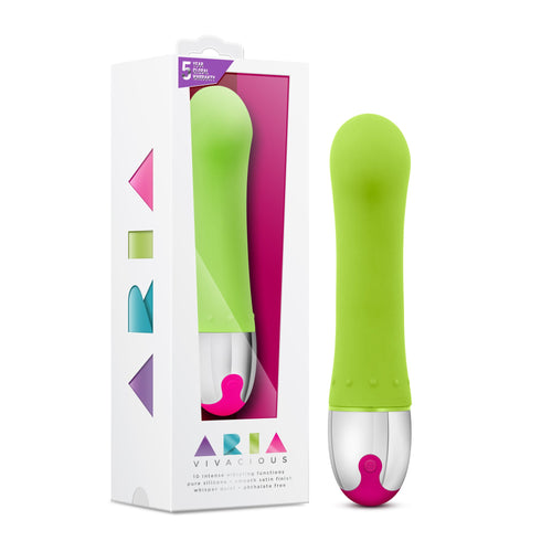 (D) Aria Vivacious Lime Green