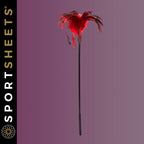 Starburst Feather Red